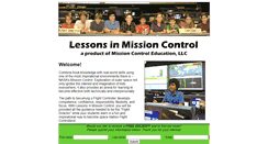 Desktop Screenshot of lessonsinmissioncontrol.com